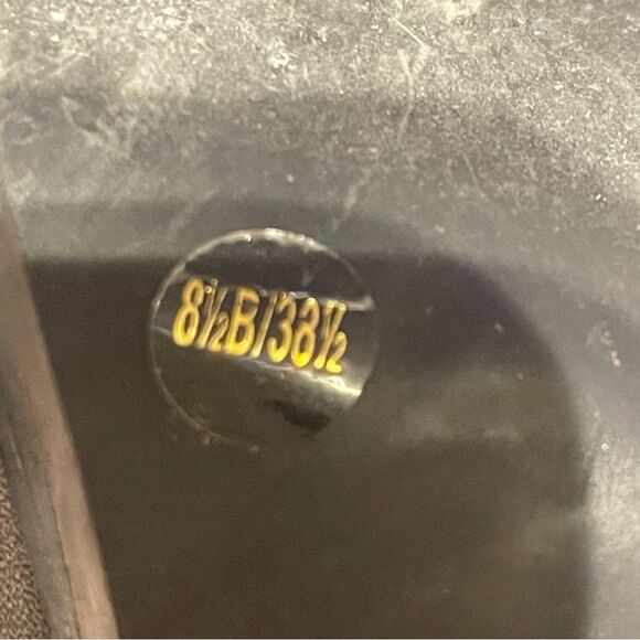 JESSICA SIMPSON Tulip black leather boots Size 8.5 - Picture 9 of 10